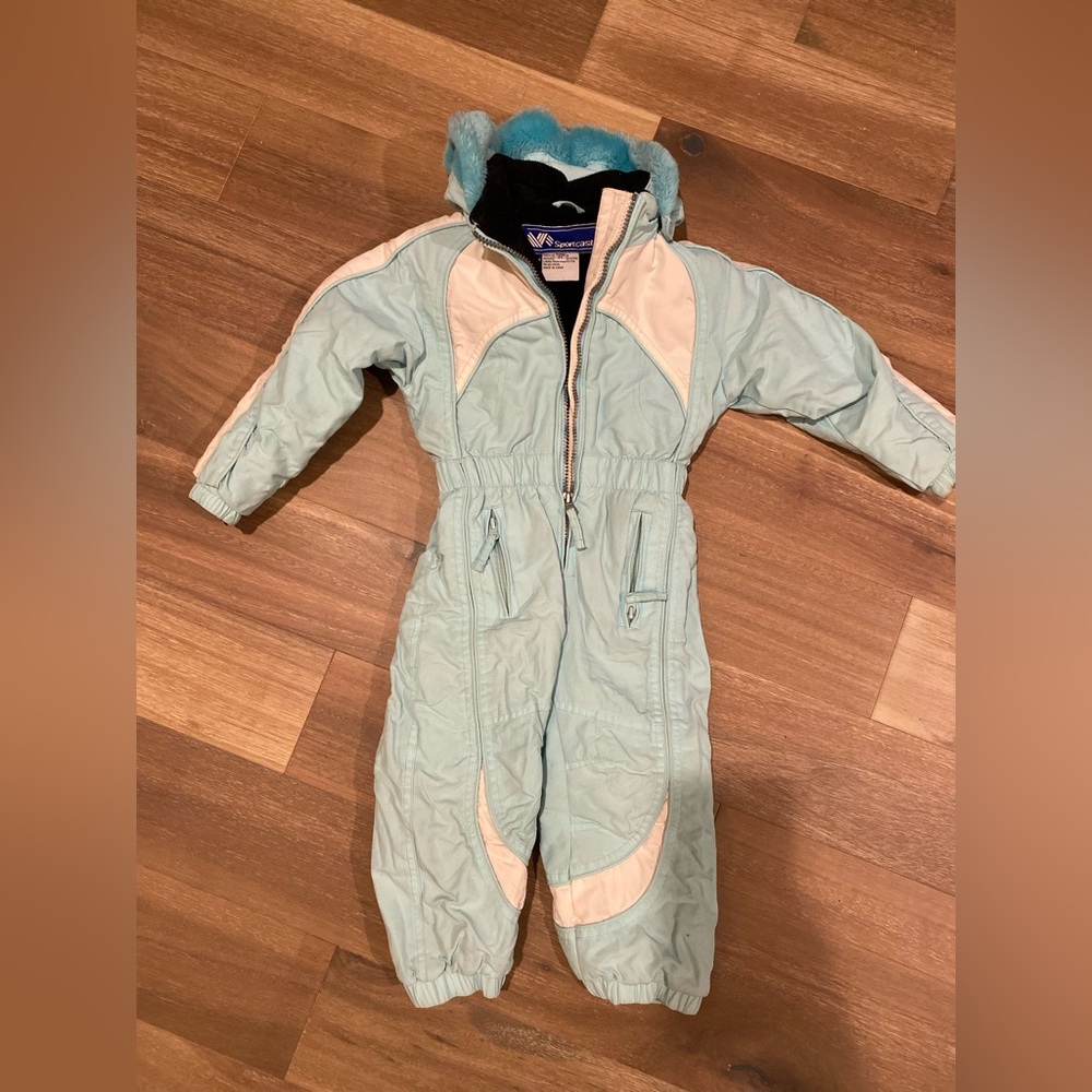 Sportscaster kids snowsuit used good condition